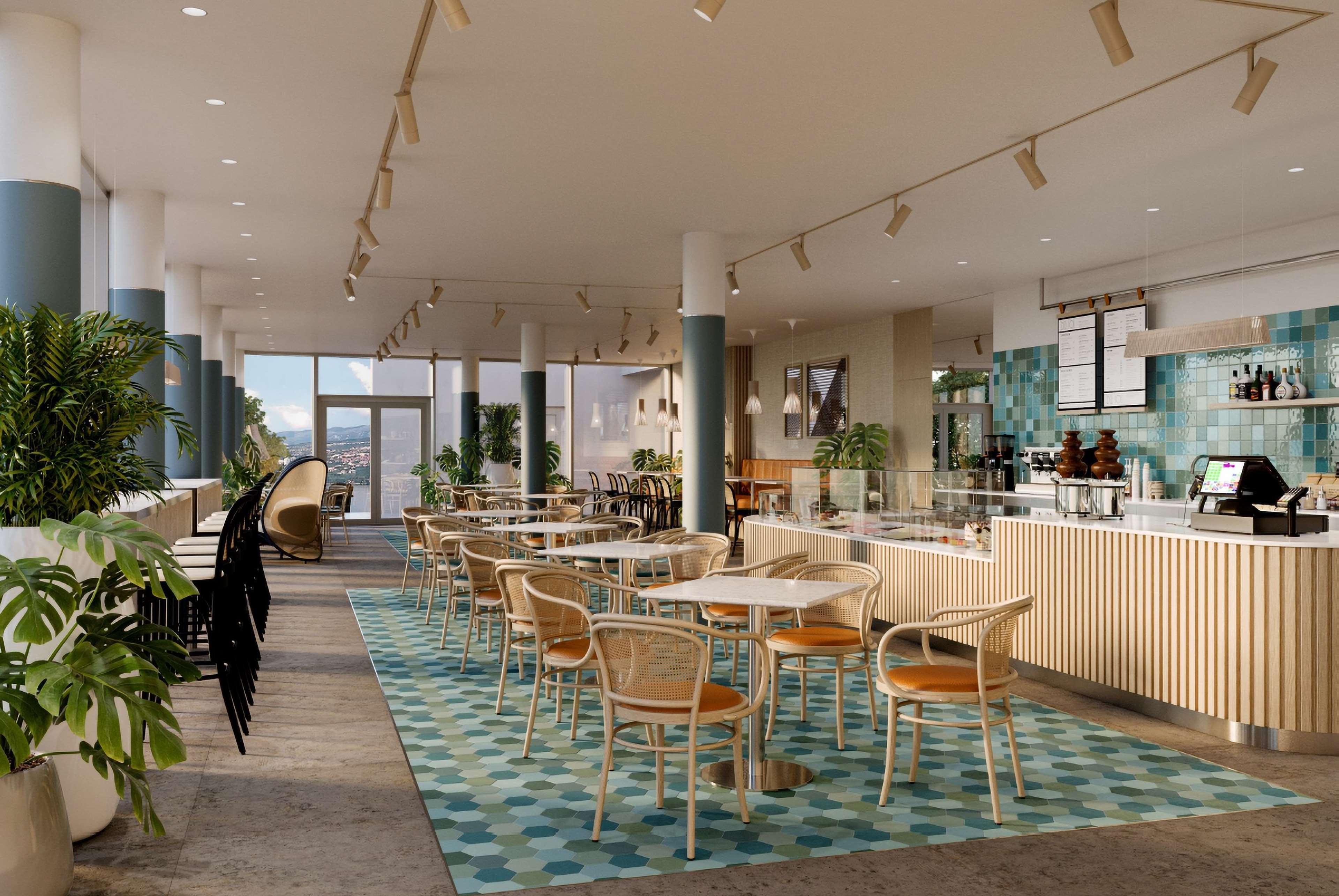 Hilton Rijeka Costabella Beach Resort And Spa Eksteriør bilde The restaurant